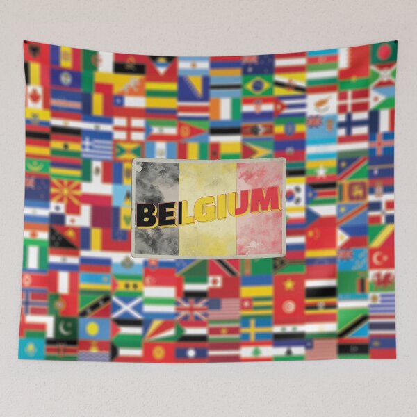 Item preview, Belgium Vintage style retro souvenir designed and sold by DeveloperProp0.