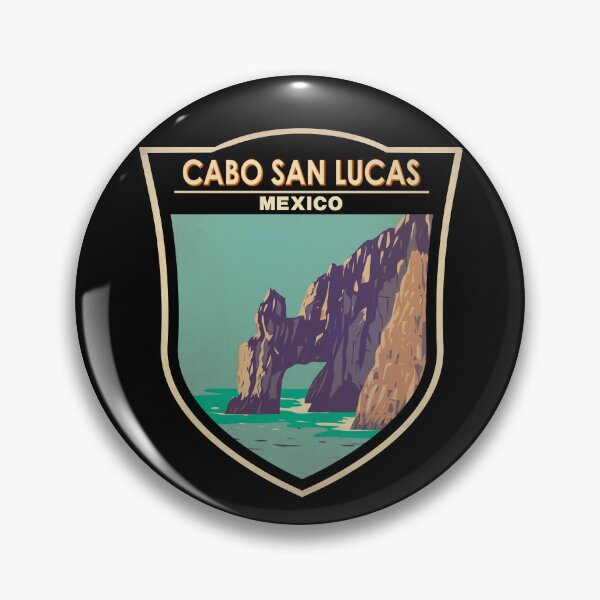 Item preview, Cabo San Lucas Arch Mexico Badge designed and sold by KrisSidDesigns.