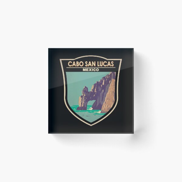 Item preview, Cabo San Lucas Arch Mexico Badge designed and sold by KrisSidDesigns.