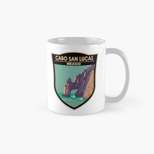 Item preview, Cabo San Lucas Arch Mexico Badge designed and sold by KrisSidDesigns.