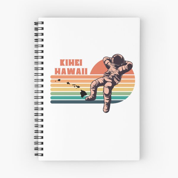 Artikelvorschau, Kihei - Astronaut über Hawaii - Retro entworfen und verkauft von Uncle-Hawaii.
