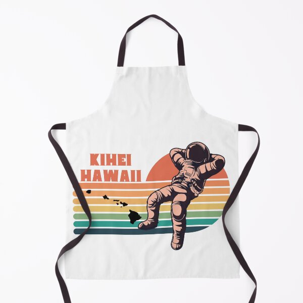 Item preview, Kihei - Astronaut Above Hawaii - Retro designed and sold by Uncle-Hawaii.