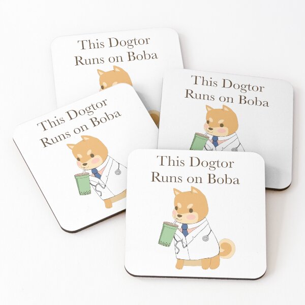 Artikelvorschau, Dogtor Boba entworfen und verkauft von peachesandfizz.