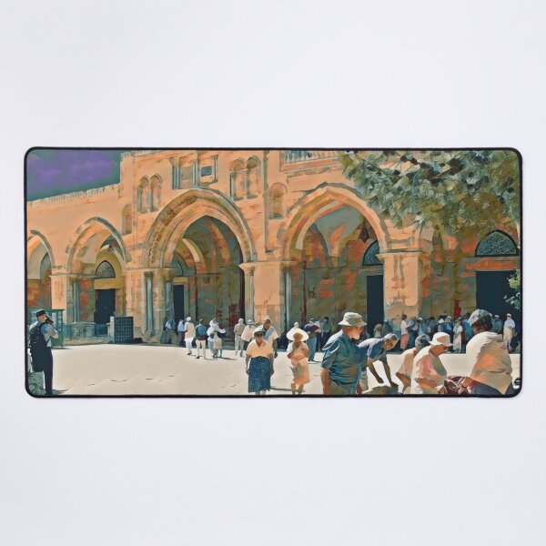 Item preview, AL-AQSA MOSQUE ON TEMPLE MOUNT designed and sold by ArtbyRolleen.