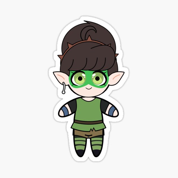 Belos Hunter TOH Plushie Style Sticker for Sale by SabSackStore