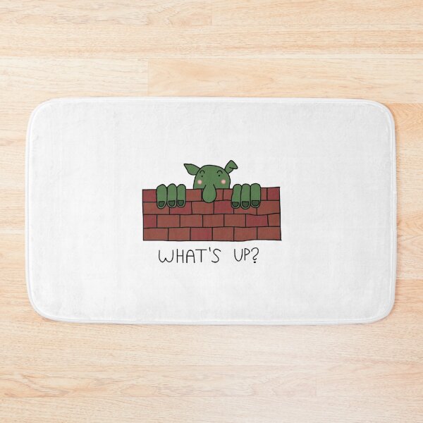 Item preview, curious goblin peeking designed and sold by Evan Sims.