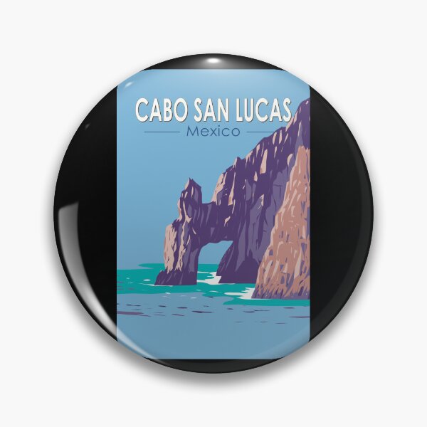 Item preview, Cabo San Lucas Arch Mexico Travel Art Vintage designed and sold by KrisSidDesigns.