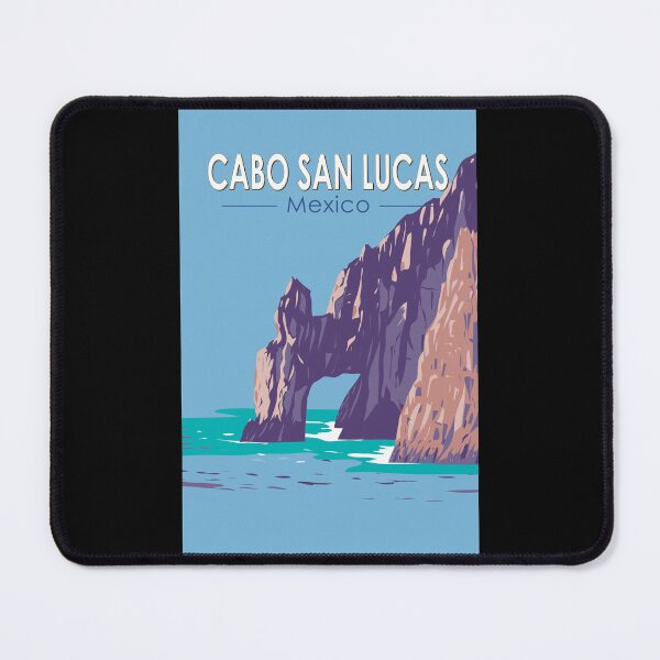 Item preview, Cabo San Lucas Arch Mexico Travel Art Vintage designed and sold by KrisSidDesigns.
