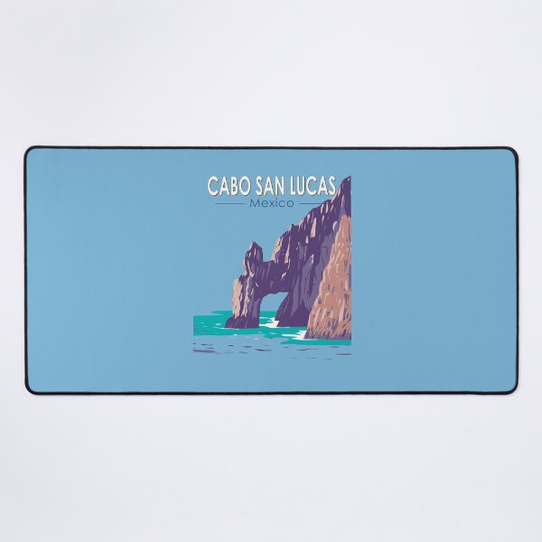 Item preview, Cabo San Lucas Arch Mexico Travel Art Vintage designed and sold by KrisSidDesigns.