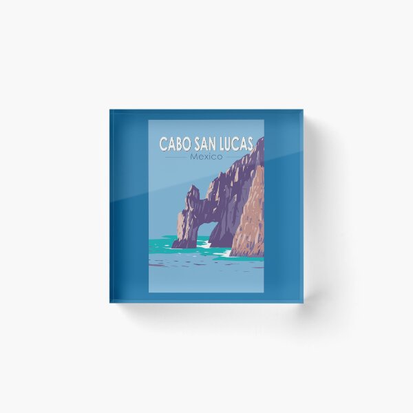 Item preview, Cabo San Lucas Arch Mexico Travel Art Vintage designed and sold by KrisSidDesigns.