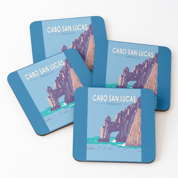 Item preview, Cabo San Lucas Arch Mexico Travel Art Vintage designed and sold by KrisSidDesigns.