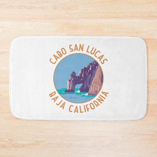 Item preview, Cabo San Lucas Arch Mexico Retro Distressed Circle designed and sold by KrisSidDesigns.