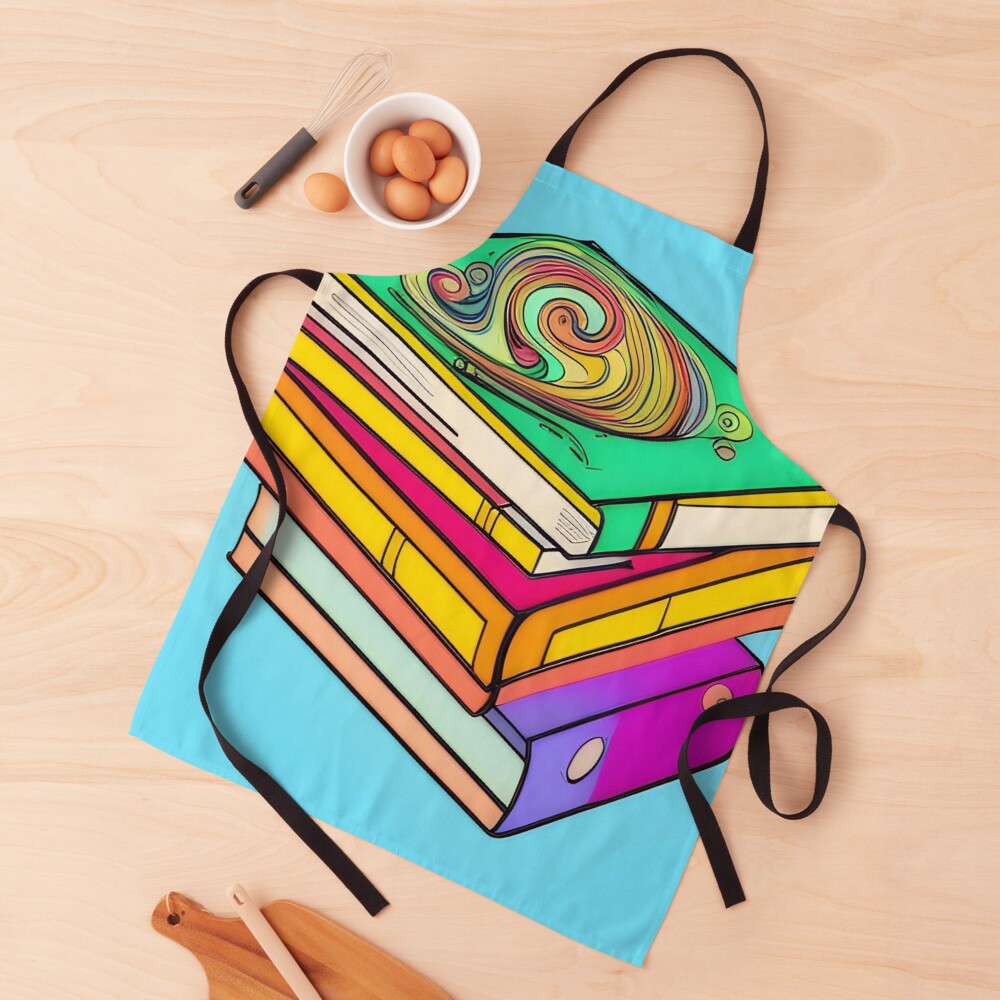 Item preview, Apron designed and sold by LiteraryInk.