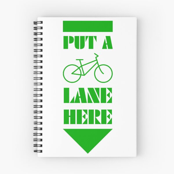 Item preview, Put a bike lane here - tactile urbanism designed and sold by BitofLiz.