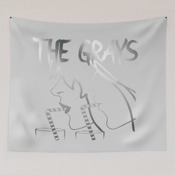 Item preview, The Grays clubbing silver on white designed and sold by kanakeen.