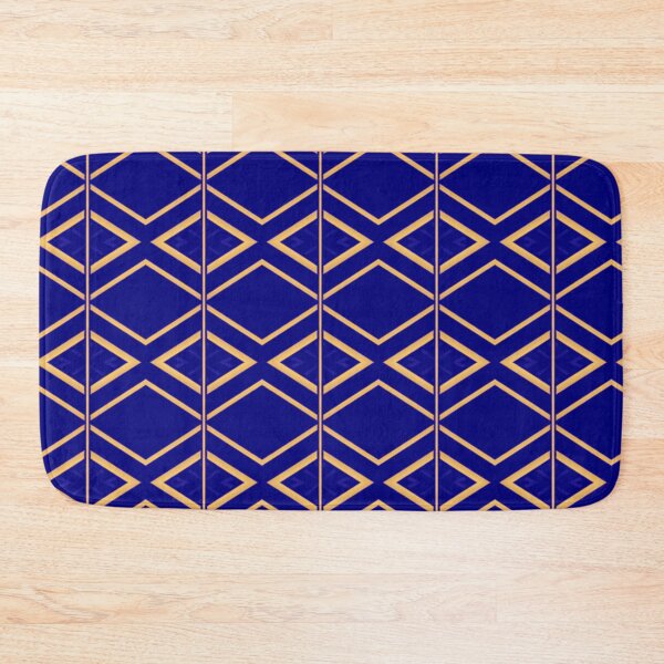 Item preview, Yellow and Blue Seamless Pattern designed and sold by aweartome.