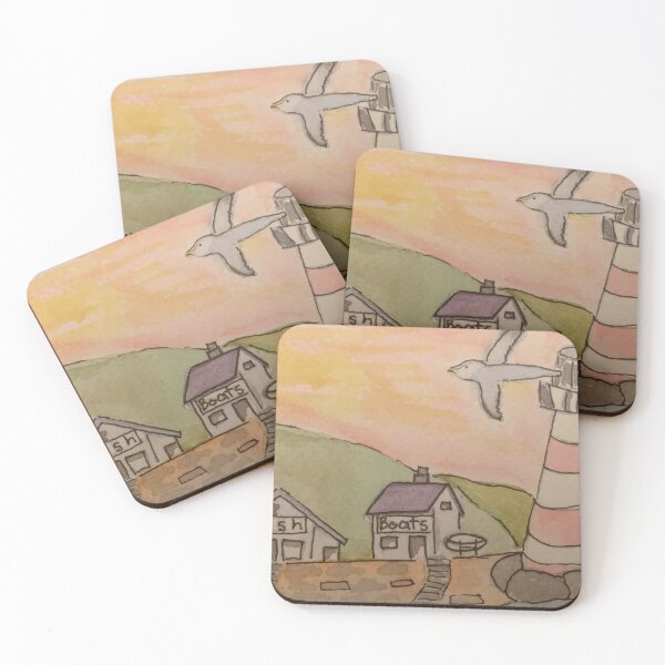 Item preview, Flying Over the Village designed and sold by Lwdstk.