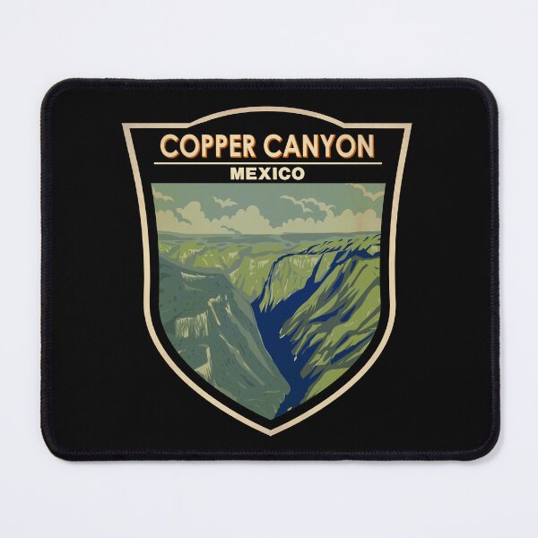 Item preview, Copper Canyon Mexico Badge designed and sold by KrisSidDesigns.