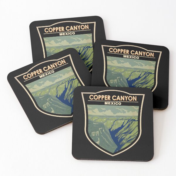 Item preview, Copper Canyon Mexico Badge designed and sold by KrisSidDesigns.