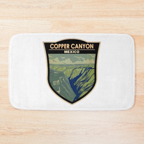 Item preview, Copper Canyon Mexico Badge designed and sold by KrisSidDesigns.