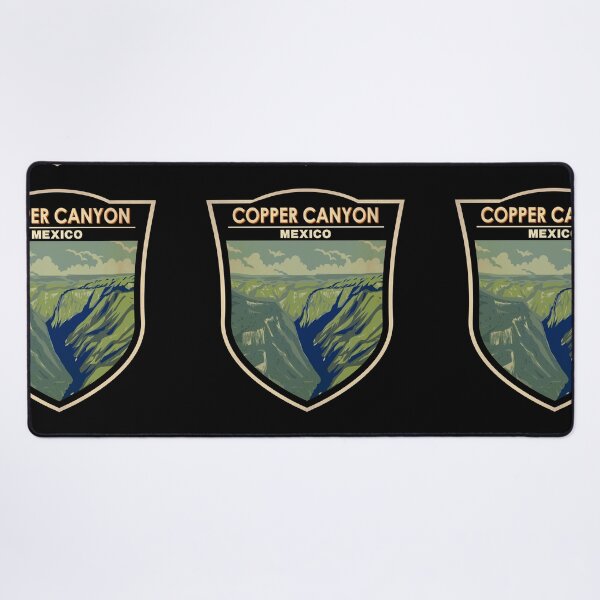 Item preview, Copper Canyon Mexico Badge designed and sold by KrisSidDesigns.