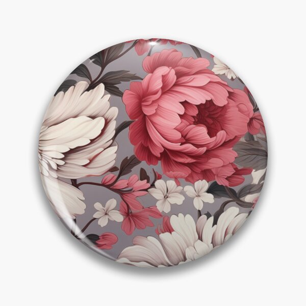 Artikelvorschau, Flüsternde Blütenblätter: Ätherische florale Delikatesse in Rosa und Silber entworfen und verkauft von OurBarcode.