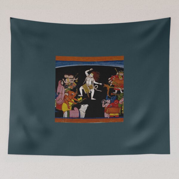 Item preview, Lord Shiva dancing TRIPPY ART WORK   designed and sold by AdenYeadon.
