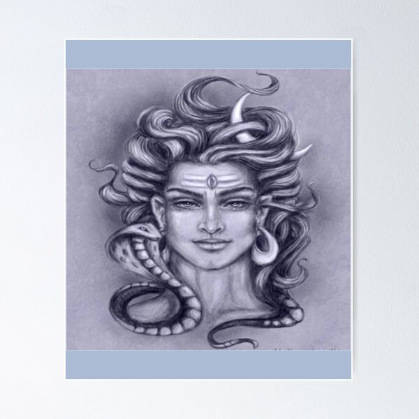 Item preview, Lord Shiva Third eye Aum   designed and sold by AdenYeadon.