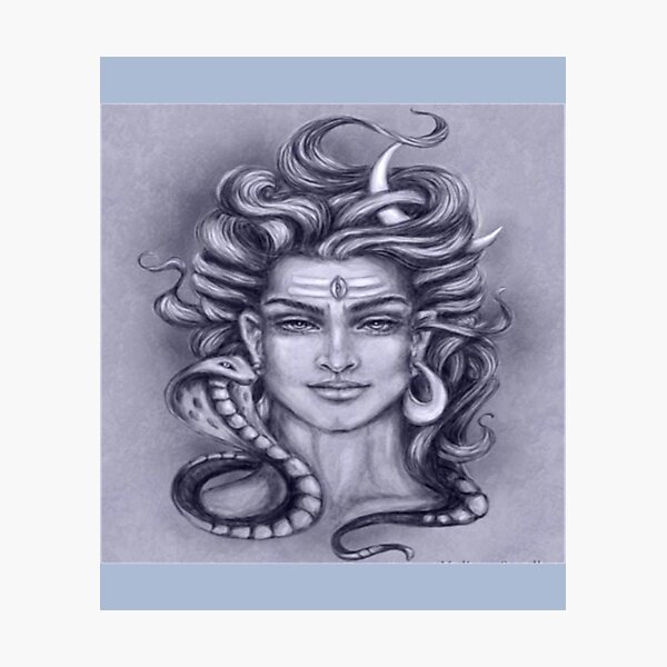Item preview, Lord Shiva Third eye Aum   designed and sold by AdenYeadon.
