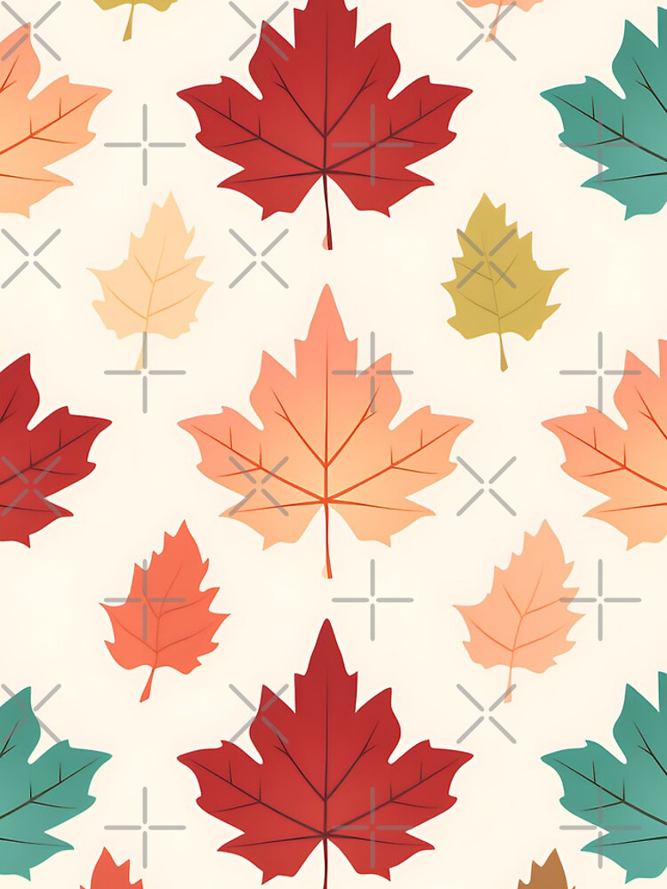 Thumbnail 4 of 4, iPhone Case, Colorful Maple designed and sold by StudioThink.