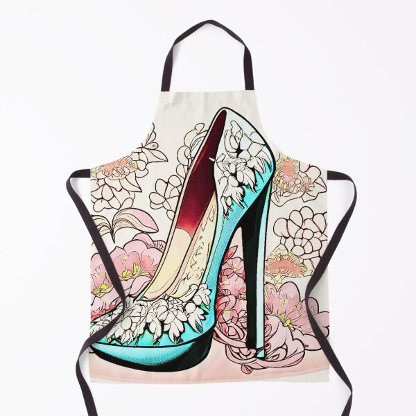 Item preview, Elegant Shoe and Flowers designed and sold by HanaiPrint.