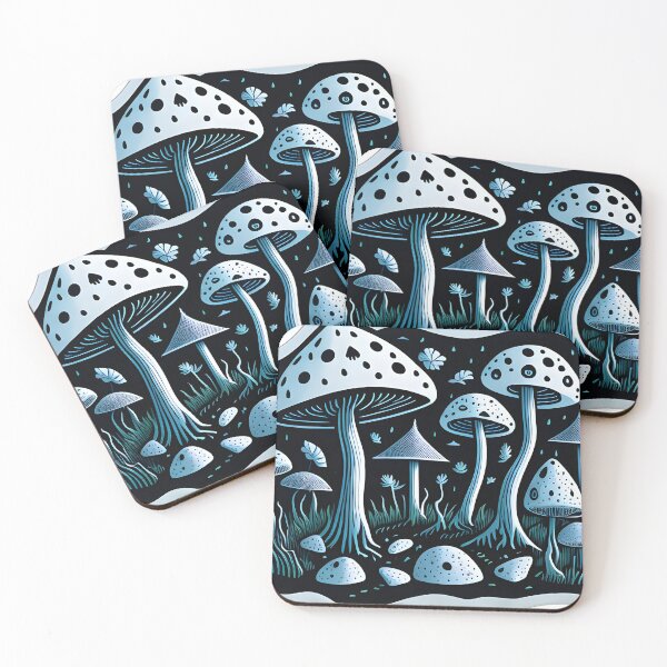 Item preview, Vibrant Fungus: Colorful Earthless Mushroom  designed and sold by FashionRex.