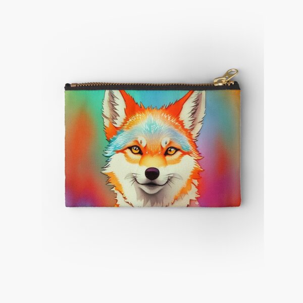 Item preview, Lovely Young Wolf, Colorful watercolors designed and sold by YourNameMatters.