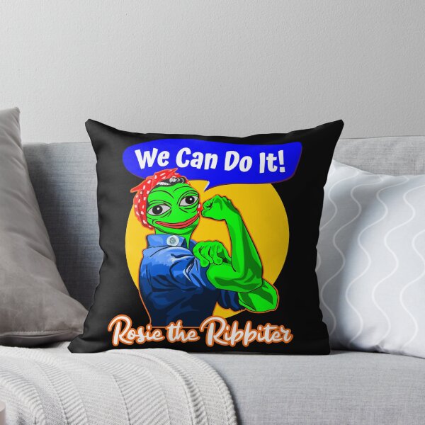 Artikelvorschau, Ich kann das, Rosie the Ribbiter, lustiges Wortspiel mit grünem Frosch entworfen und verkauft von ParadiM-eadors-.