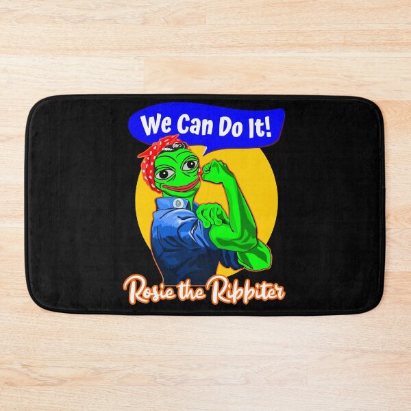 Item preview, I can do this, Rosie the Ribbiter funny green frog pun designed and sold by ParadiM-eadors-.
