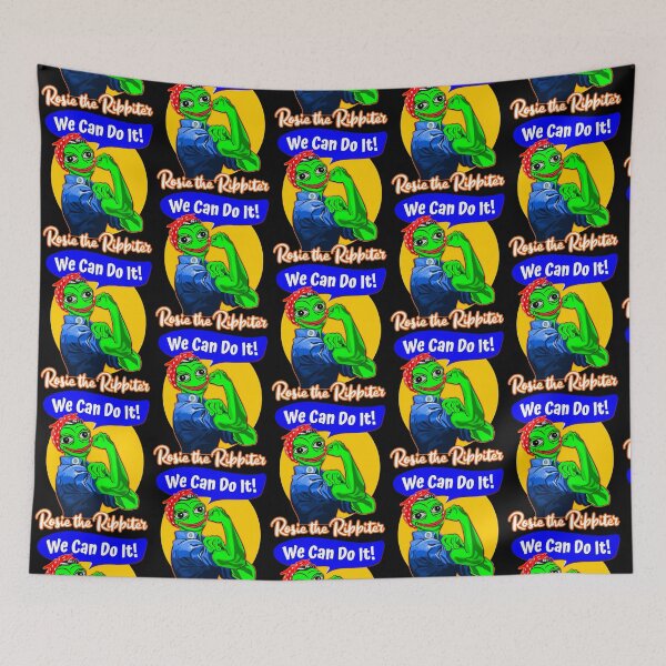 Item preview, I can do this, Rosie the Ribbiter funny green frog pun designed and sold by ParadiM-eadors-.