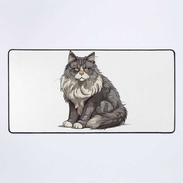 Item preview, Norwegian Forest Cat Designs - Famous & Personable Character Cat Breed designed and sold by DooodleGod.