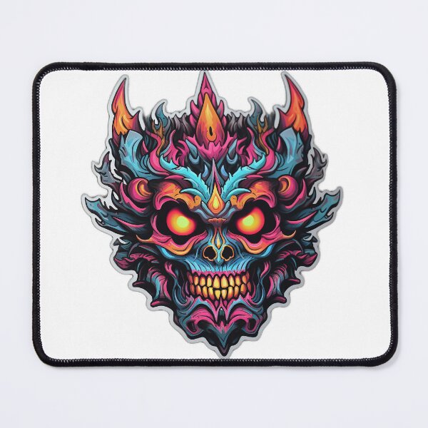 Item preview, Mayan Mask - Luminous Trashcore designed and sold by Woodsit.