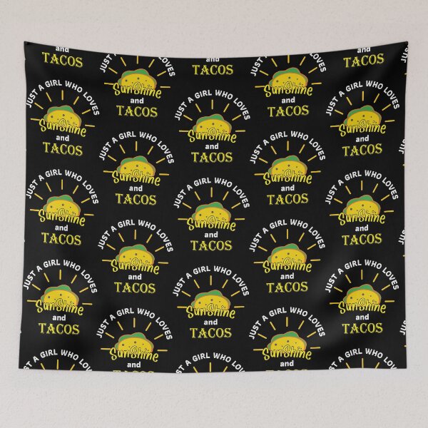Item preview, Just A Girl Who Loves Sunshine and Tacos designed and sold by ParadiM-eadors-.