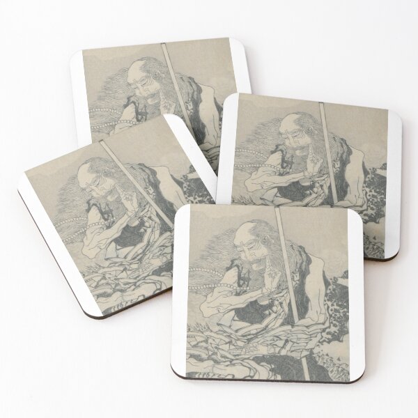 Item preview, Japanese Drawing Monk designed and sold by MerchQuiTue.