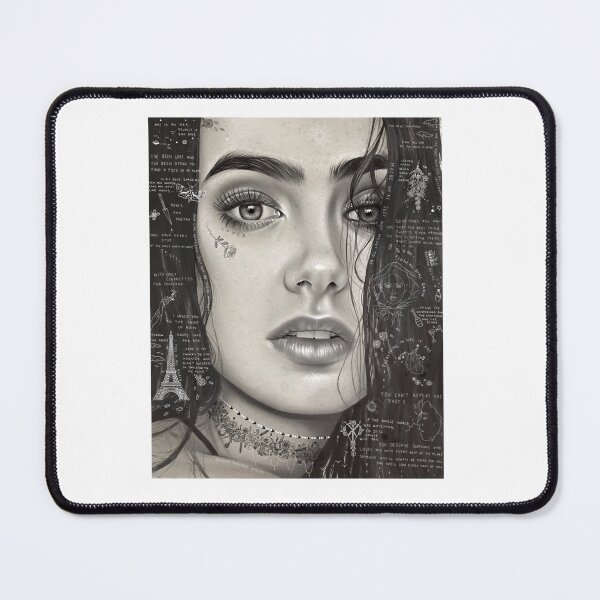 Item preview, Lily Collins portrait Premium Scoop designed and sold by ParadiM-eadors-.
