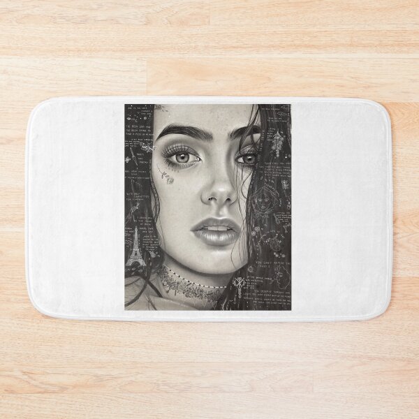 Item preview, Lily Collins portrait Premium Scoop designed and sold by ParadiM-eadors-.