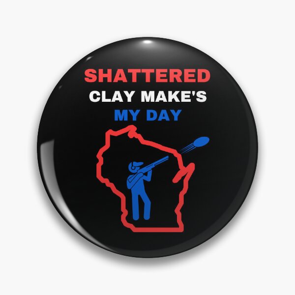 Item preview, Shattered Clay Makes My Day designed and sold by WoodburyLake.