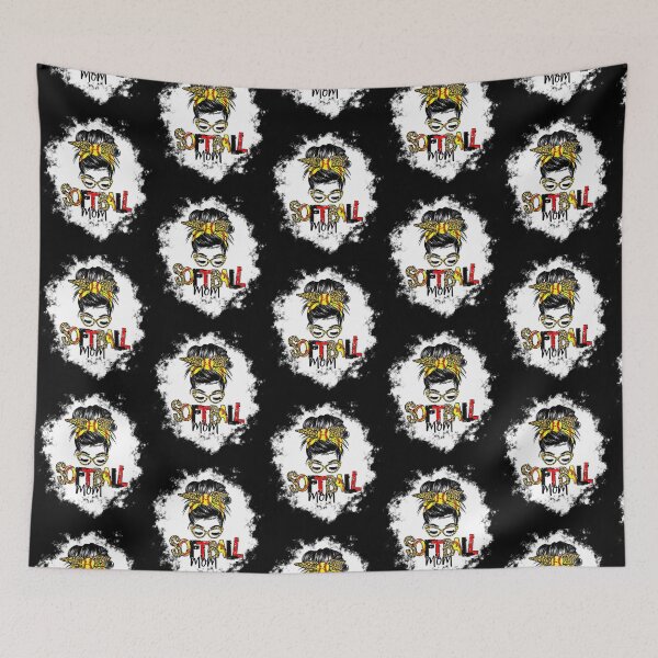 Item preview, MomLife Mom Life Rosie the Riveter Fastpitch Softball    designed and sold by ParadiM-eadors-.