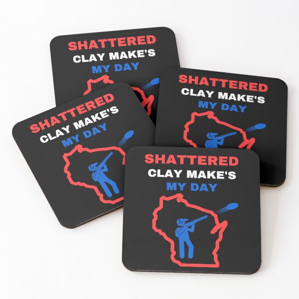 Item preview, Shattered Clay Makes My Day designed and sold by WoodburyLake.