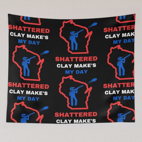 Item preview, Shattered Clay Makes My Day designed and sold by WoodburyLake.