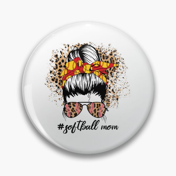 Item preview, MomLife Mom Life Rosie the Riveter Fastpitch Softball designed and sold by ParadiM-eadors-.
