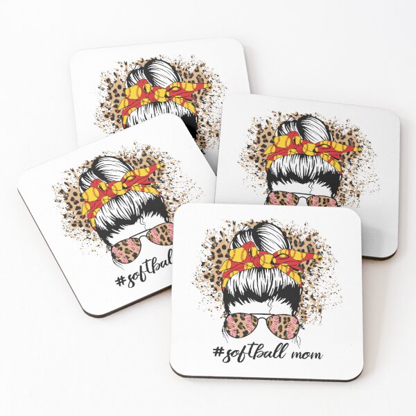 Aperçu de l'œuvre MomLife Vie de maman Rosie the Riveter Fastpitch Softball créée et vendue par ParadiM-eadors-.