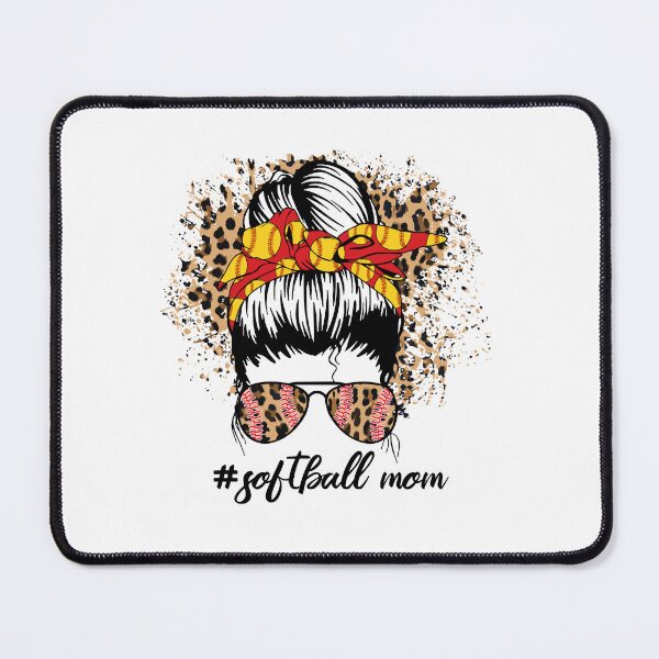 Item preview, MomLife Mom Life Rosie the Riveter Fastpitch Softball designed and sold by ParadiM-eadors-.