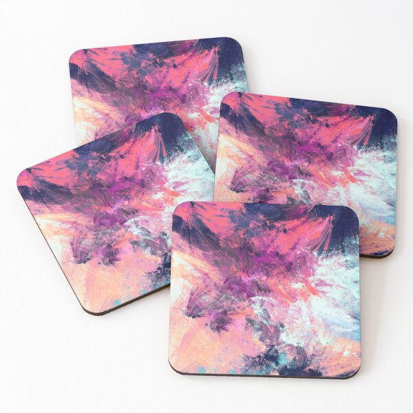Item preview, Colorful Bloom - Abstract Painting Inspired by Digital Art  designed and sold by Artclubseven.